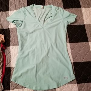 Mint Green Under Armour Shirt